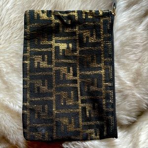Womens fendi cosmetic bag excellent condition